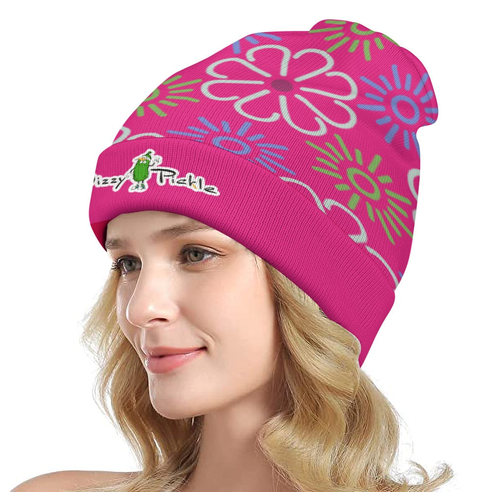 Dizzy Pickle April Pink One-Size Knitted Beanie