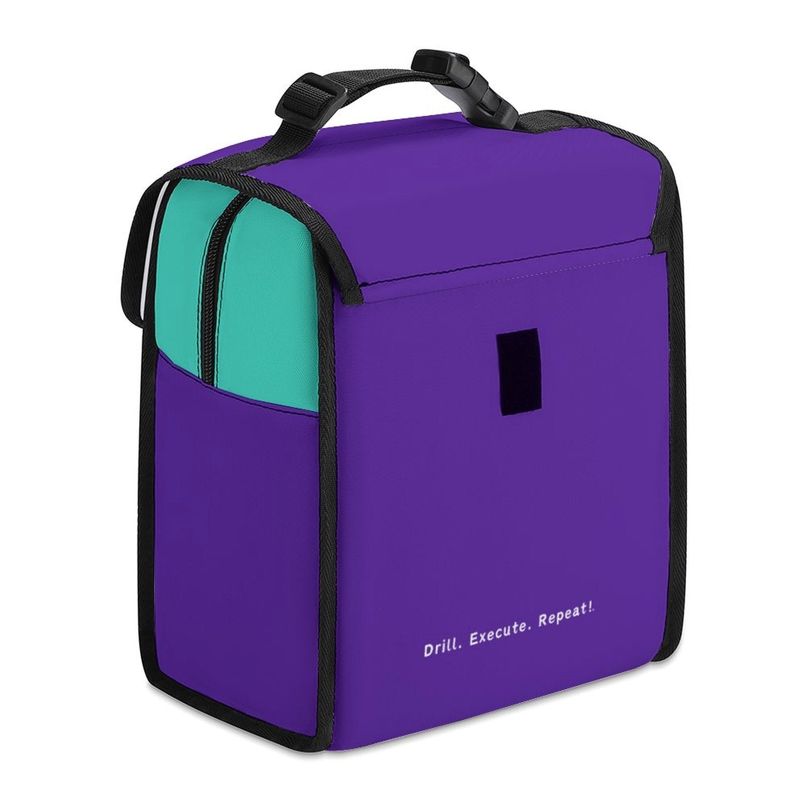 Custom Flip Top Insulated Lunch Bag Thermal Cooler Tote With Handle