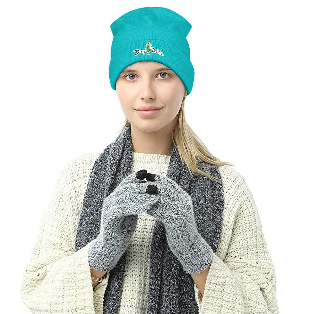 Dizzy Pickle DZY P Classic Teal Unisex Knitted Beanie