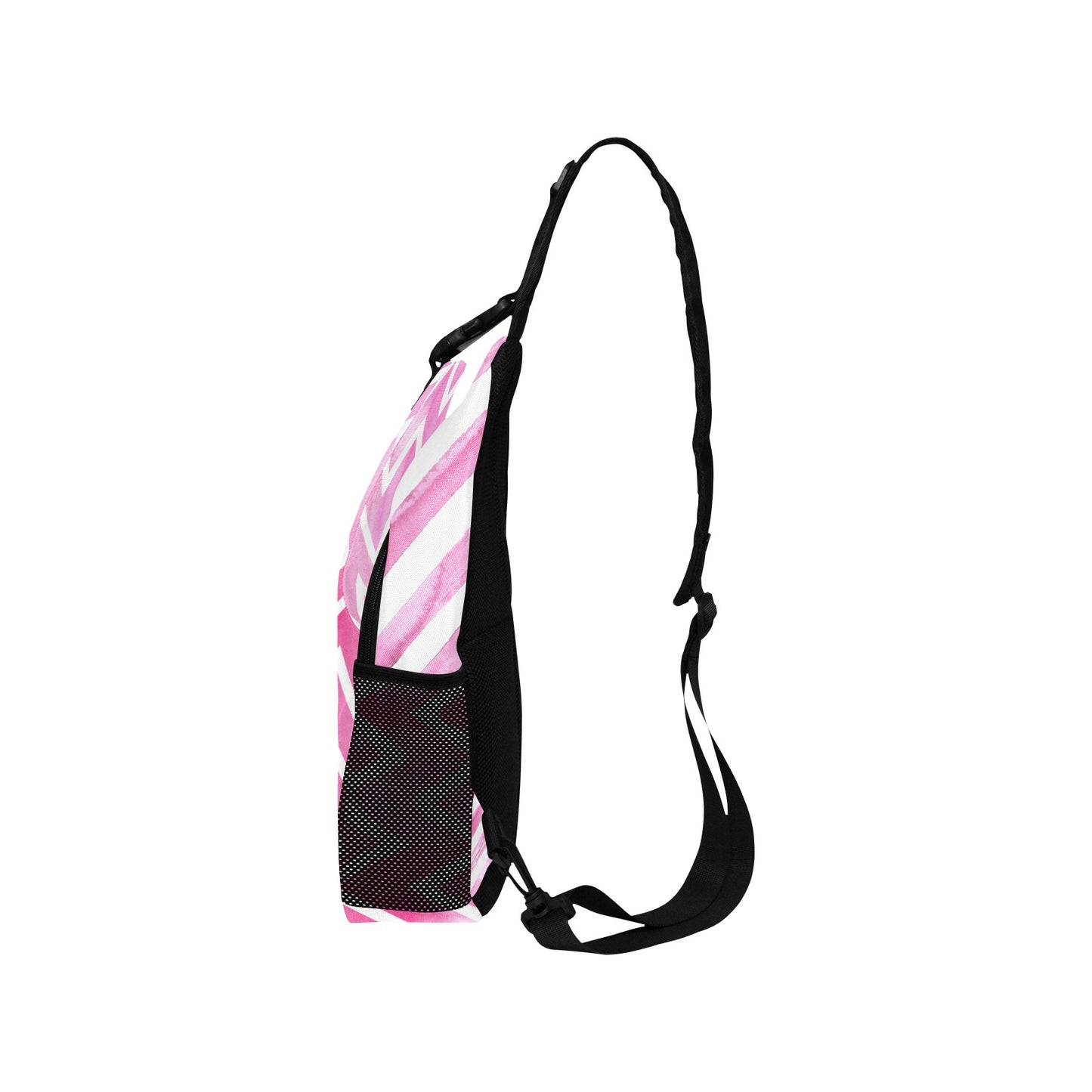 Dizzy Pickle Avery Stripes and Zig Zag Pickleball Grab-N-Go Crossbody Casual Chest Bag