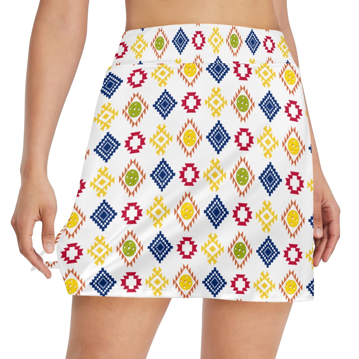 Dizzy Pickle Arizona PP2 Women's Pickleball 18" Athletic Skort with Inner Shorts and Two Ball Pockets