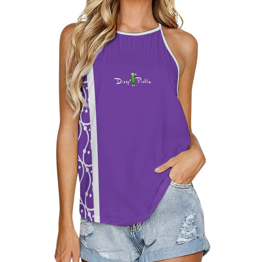 Dizzy Pickle Purple Haze Women's Pickleball Crew Neck Vest