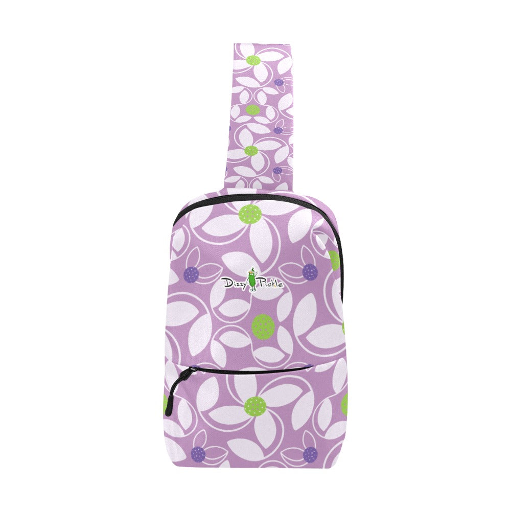 Dizzy Pickle Beth Lavender Pickleball Utility Crossbody Single-Shoulder Bag