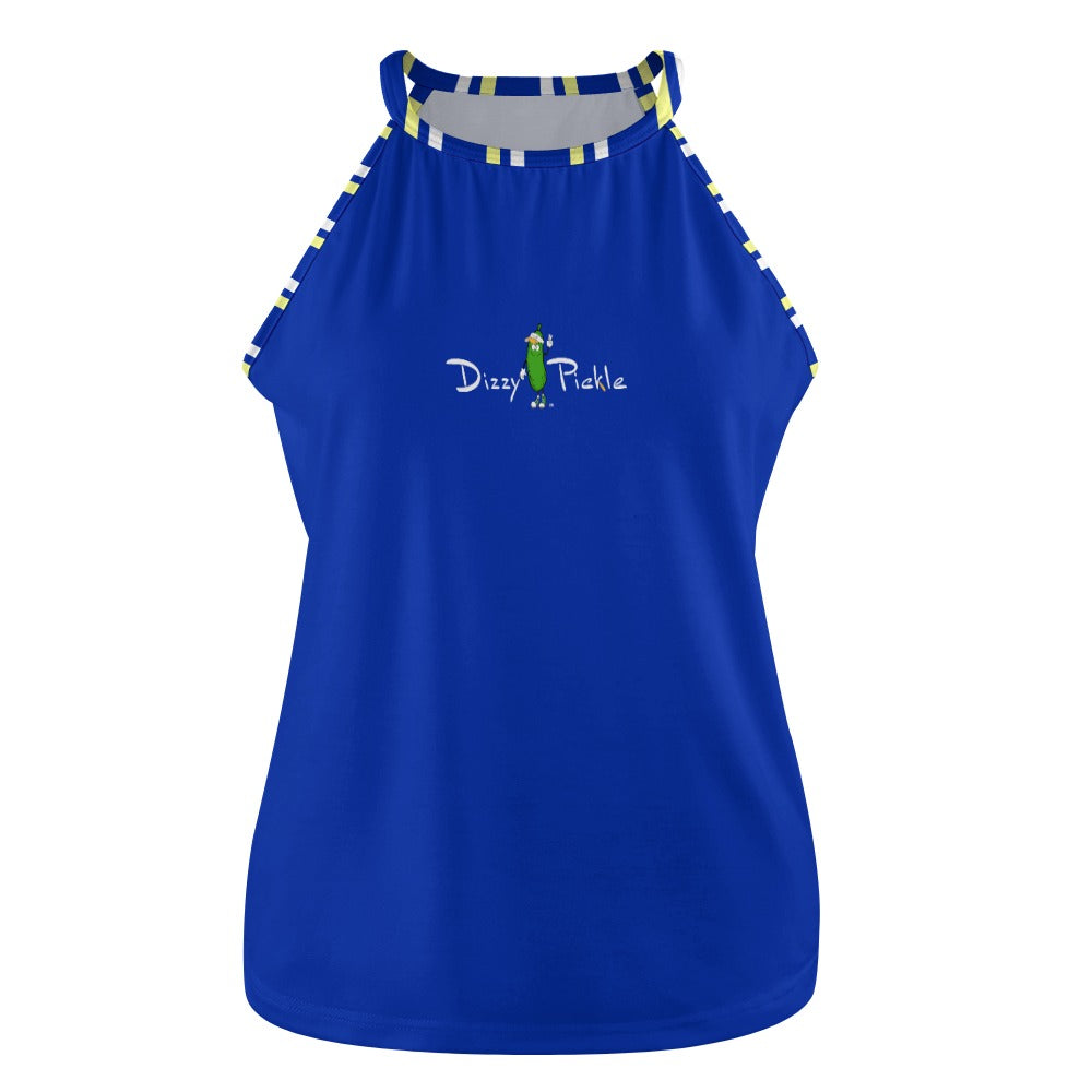 Dizzy Pickle Coming Up Daisies BY Blue Women's Pickleball Crew Neck Vest