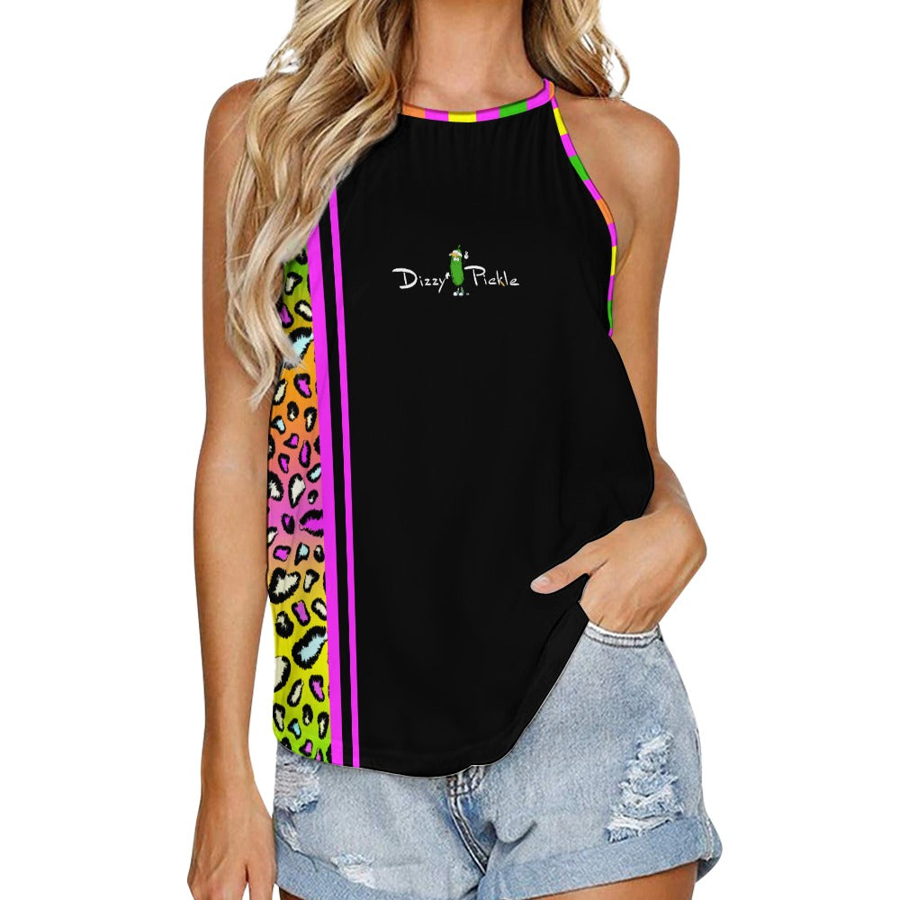 Dizzy Pickle Amber Rainbow Women's Pickleball Crew Neck Vest