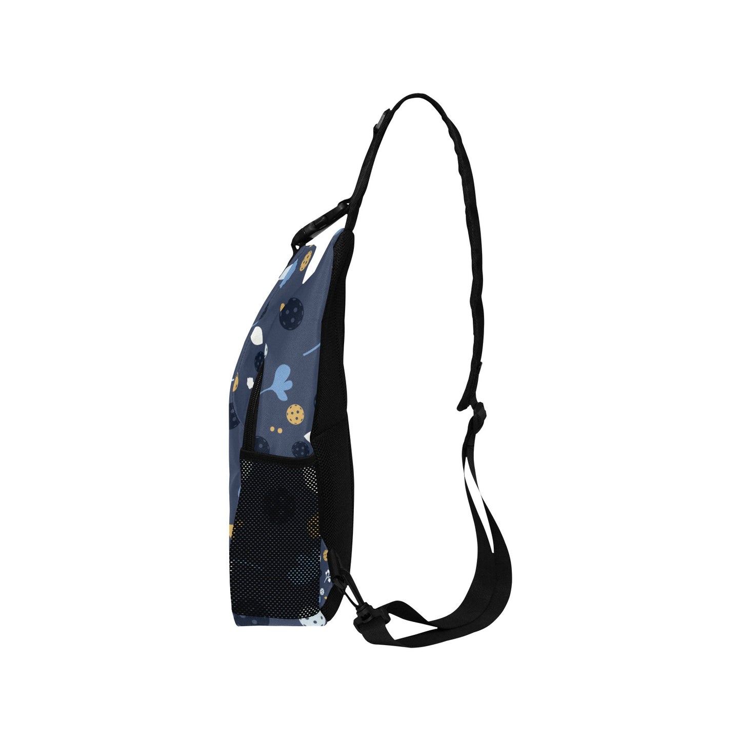 Dizzy Pickle Lesley Gray Pickleball Grab-N-Go Crossbody Casual Chest Bag