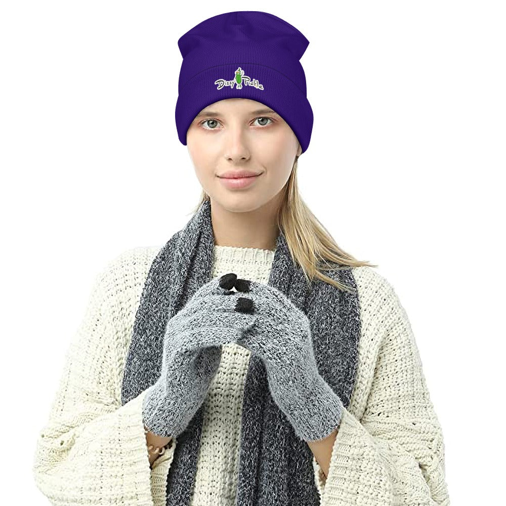 Dizzy Pickle DZY P Classic Purple Unisex Knitted Beanie