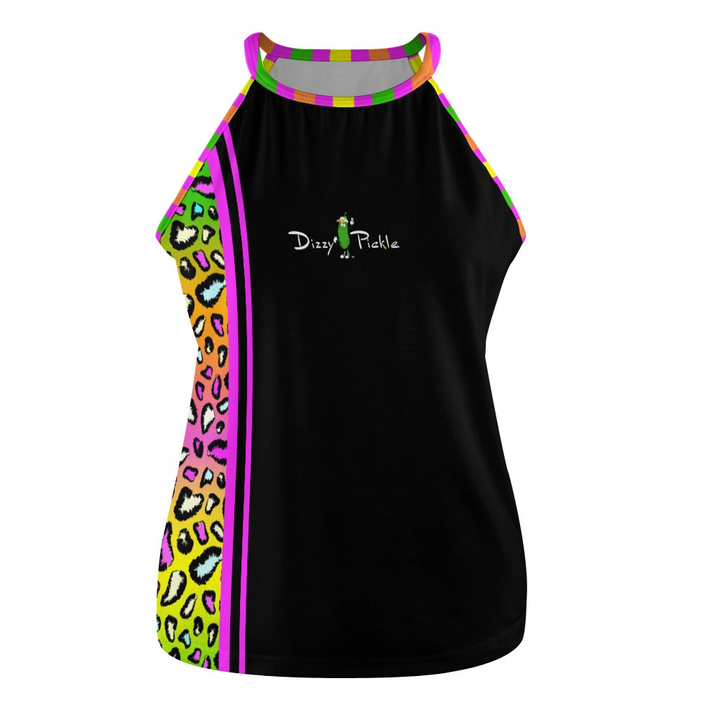 Dizzy Pickle Amber Rainbow Women's Pickleball Crew Neck Vest