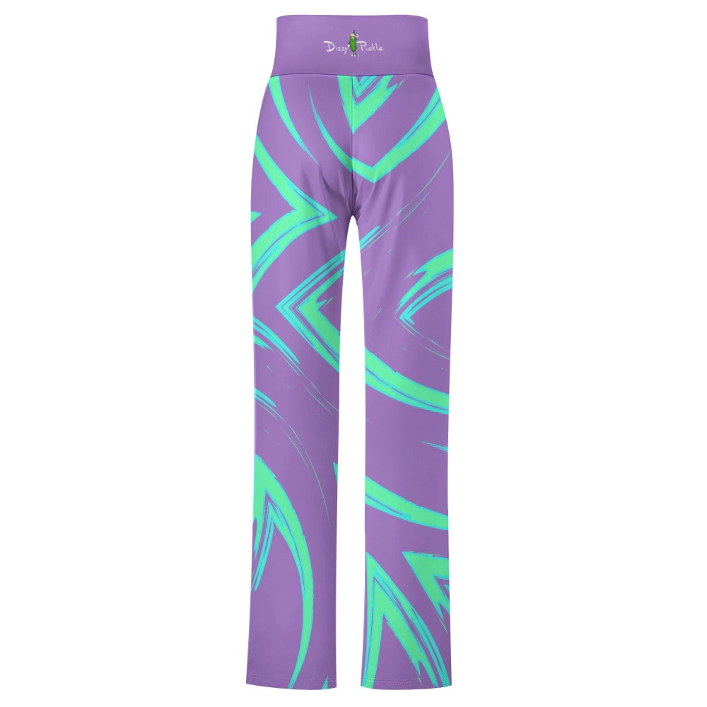 Dizzy Pickle Emily Collection Women's Pickleball Straight-Legged Lace-Up Yoga Pants