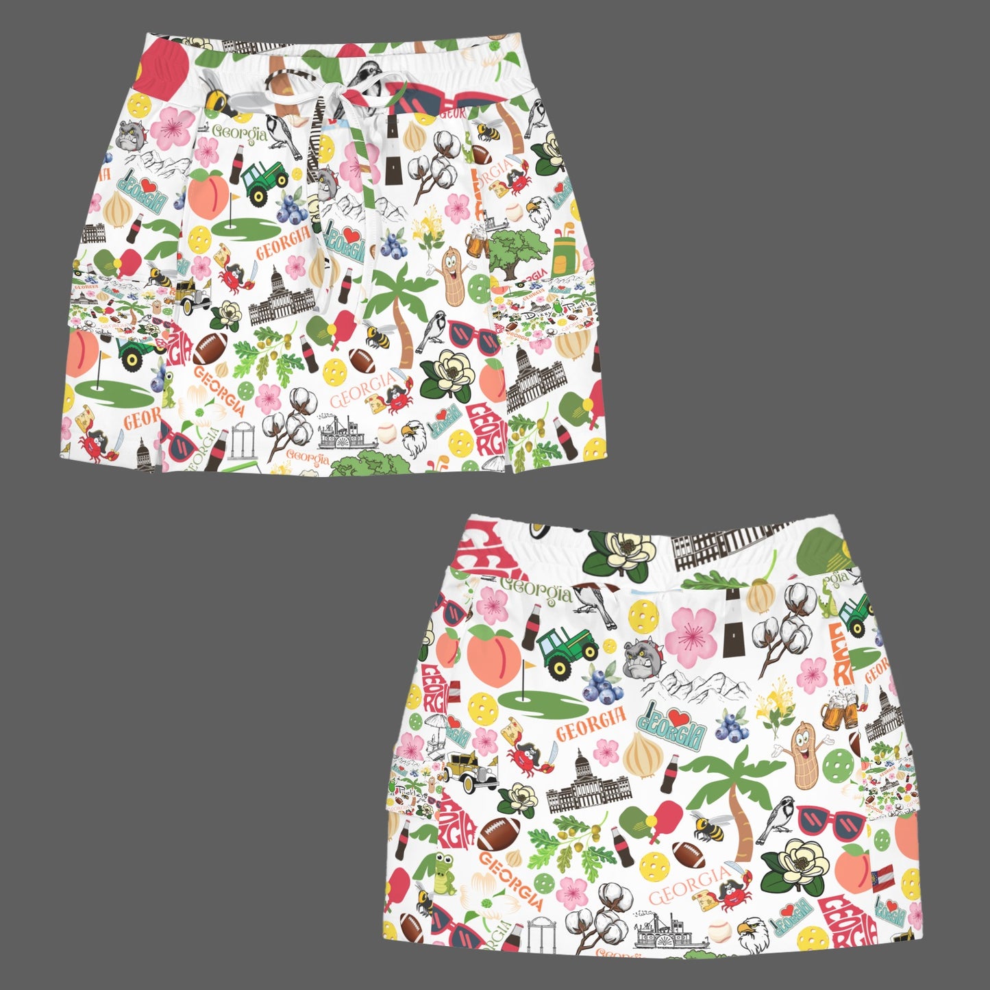 Dizzy Pickle Georgia Women's Sports Cargo Straighline Skorts