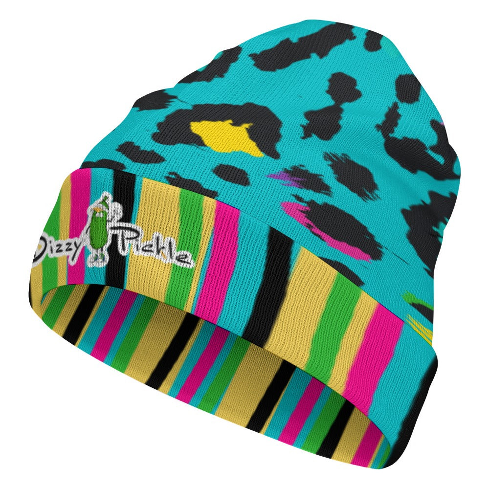 Dizzy Pickle Amber Cool Teal One-Size Knitted Beanie