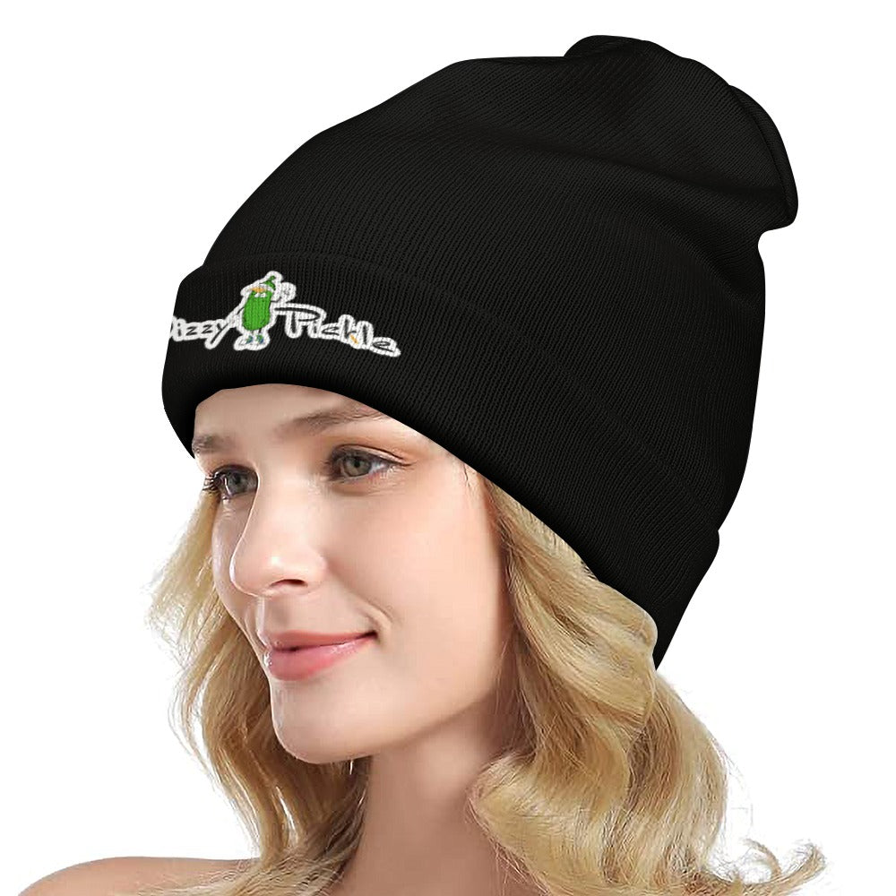 Dizzy Pickle DZY P Classic Black Unisex Knitted Beanie