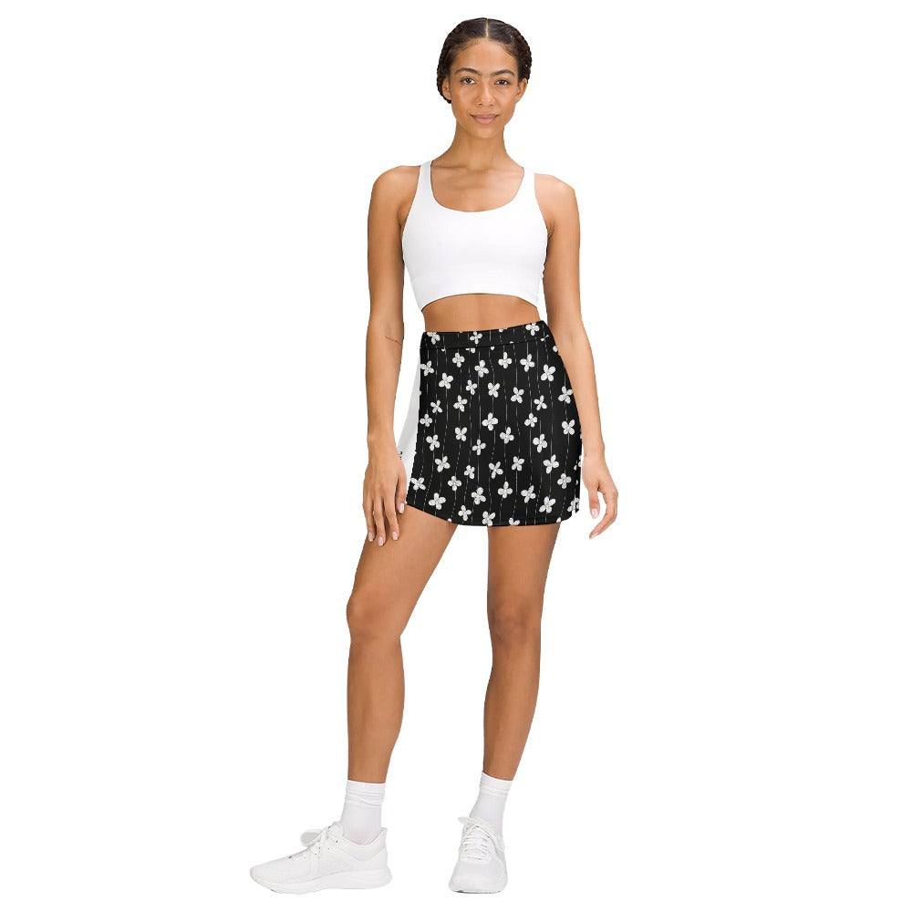 Dizzy Pickle Lesia BGW Collection Straight-Line Skirt with Inner Shorts and Pocket