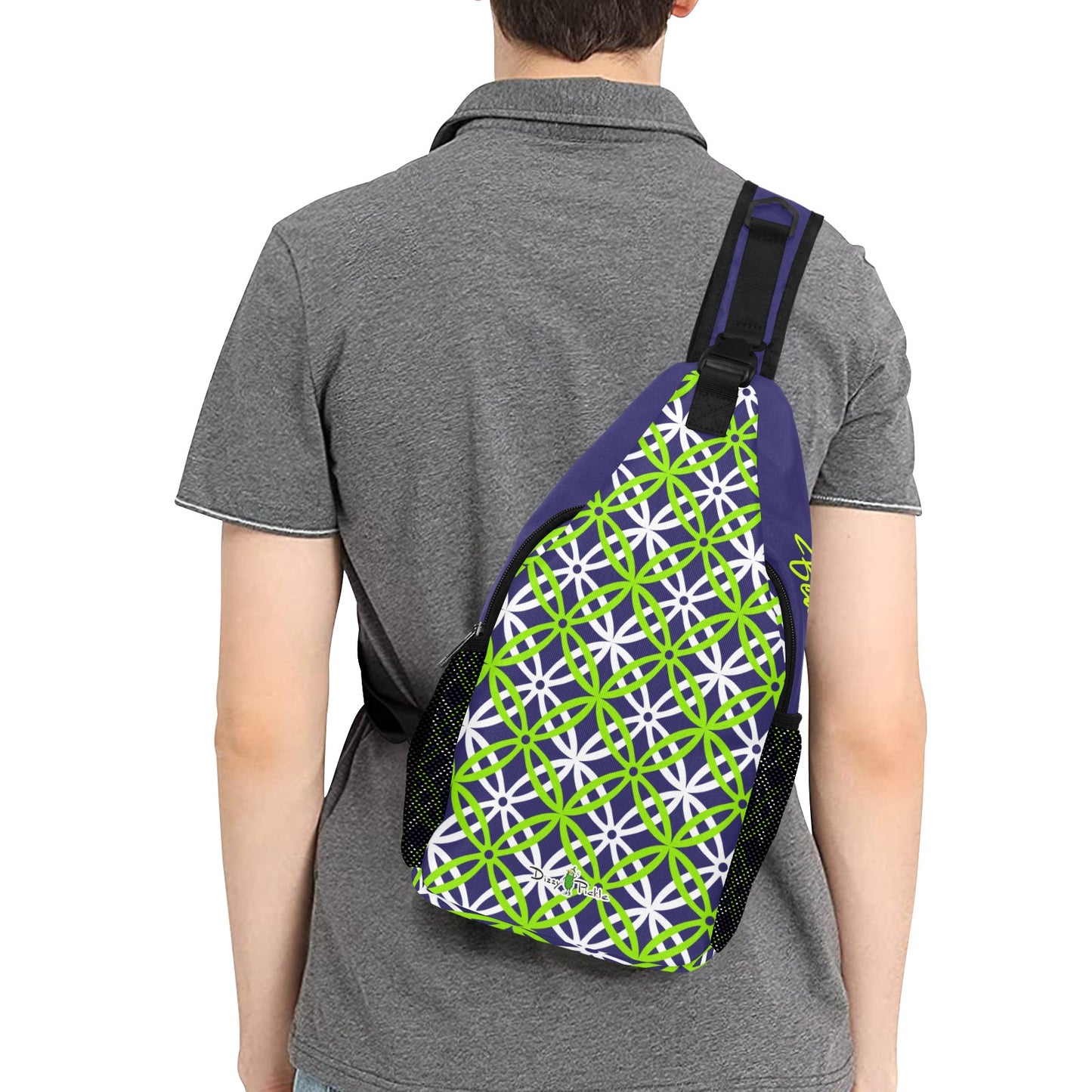 Dizzy Pickle Beautiful Pickleball Grab-N-Go Crossbody Casual Chest Bag