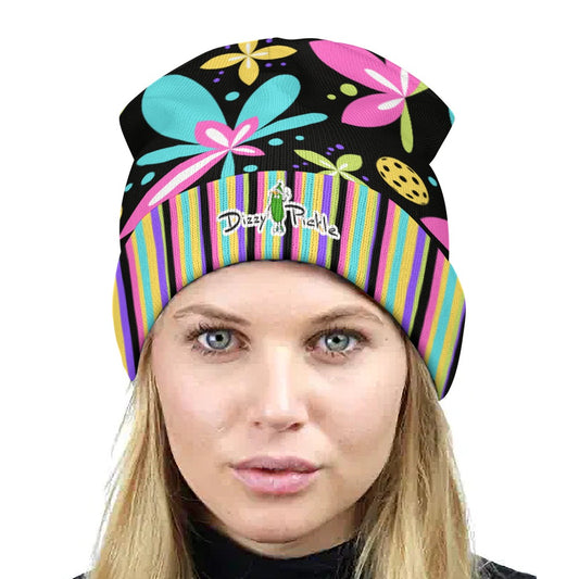 Dizzy Pickle Donna Black One-Size Knitted Beanie