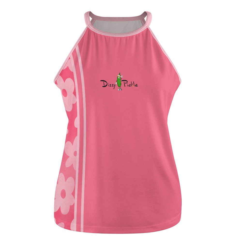 Dizzy Pickle Adleigh Blooms Women's Pickleball Crew Neck Vest