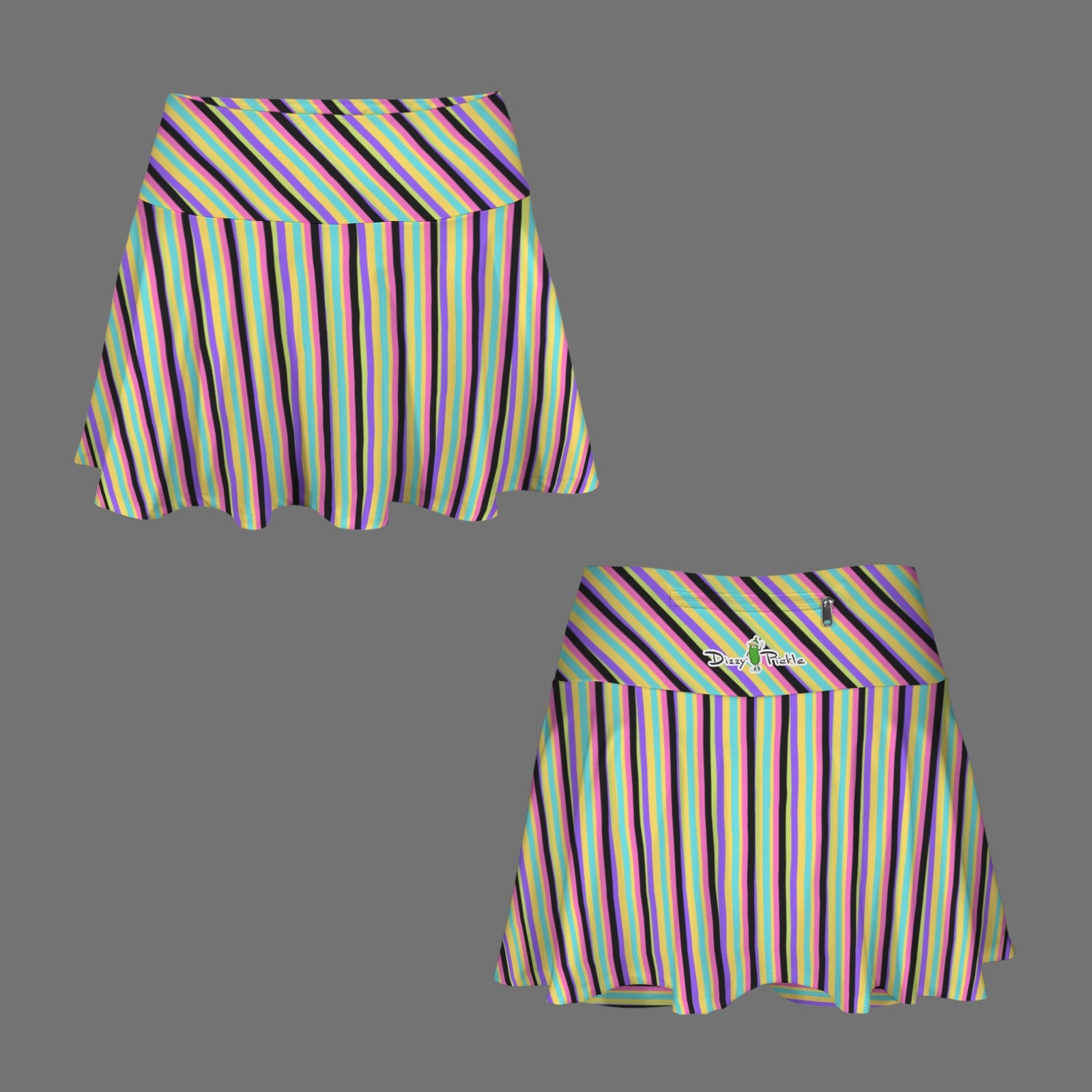 Donna Black Stripes