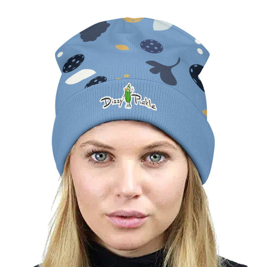 Dizzy Pickle Lesley Light Blue One-Size Knitted Beanie