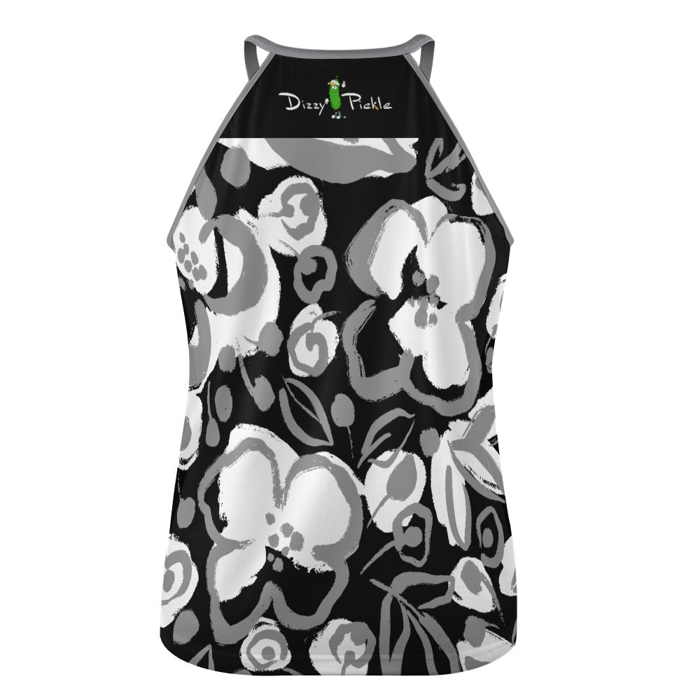 Dizzy Pickle Lesia BGW Blooms Women's Pickleball Sleeveless Crew Neck Vest