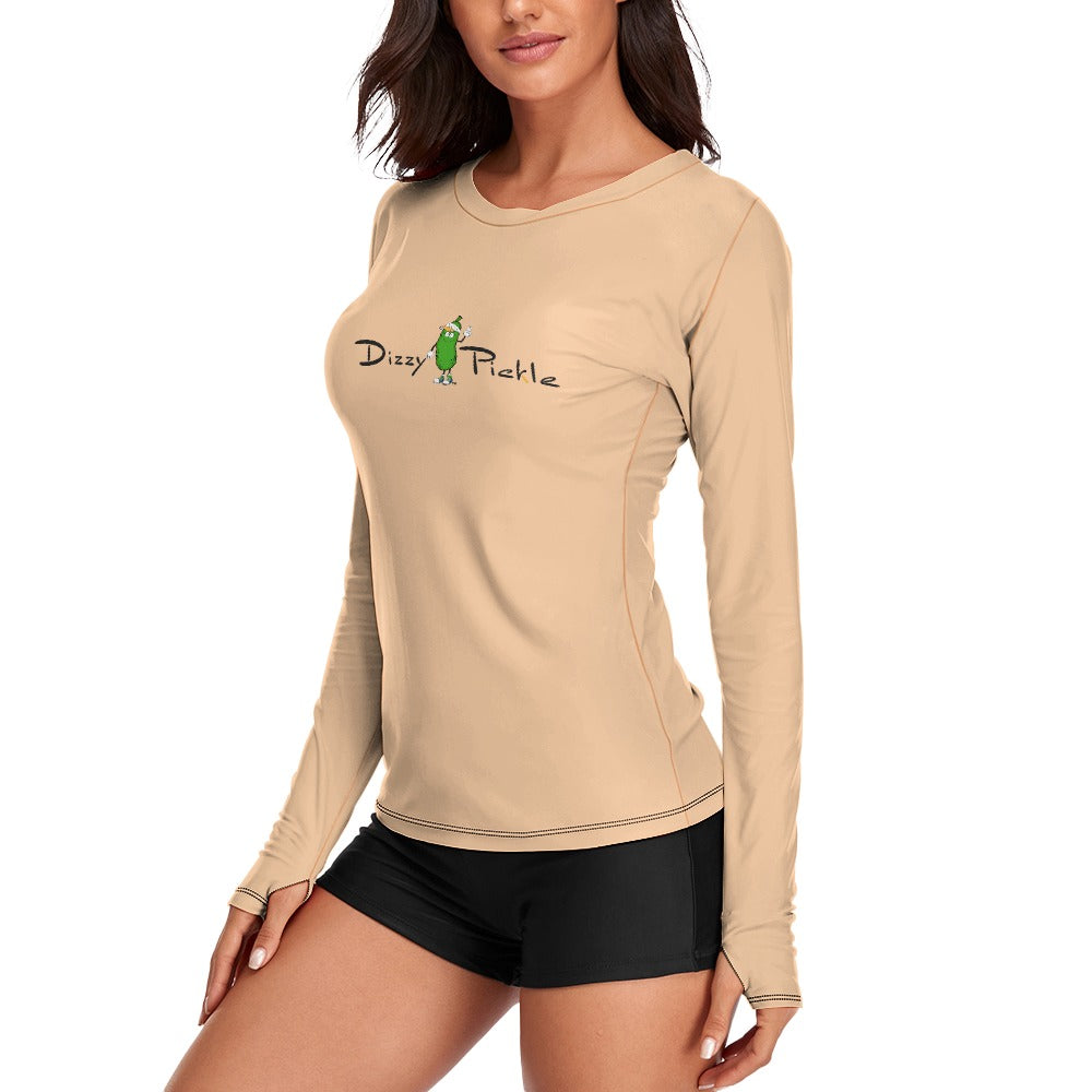 DZY P Classic - V2905 Women's Long Sleeve Pickleball Performance Shirt by Dizzy Pickle