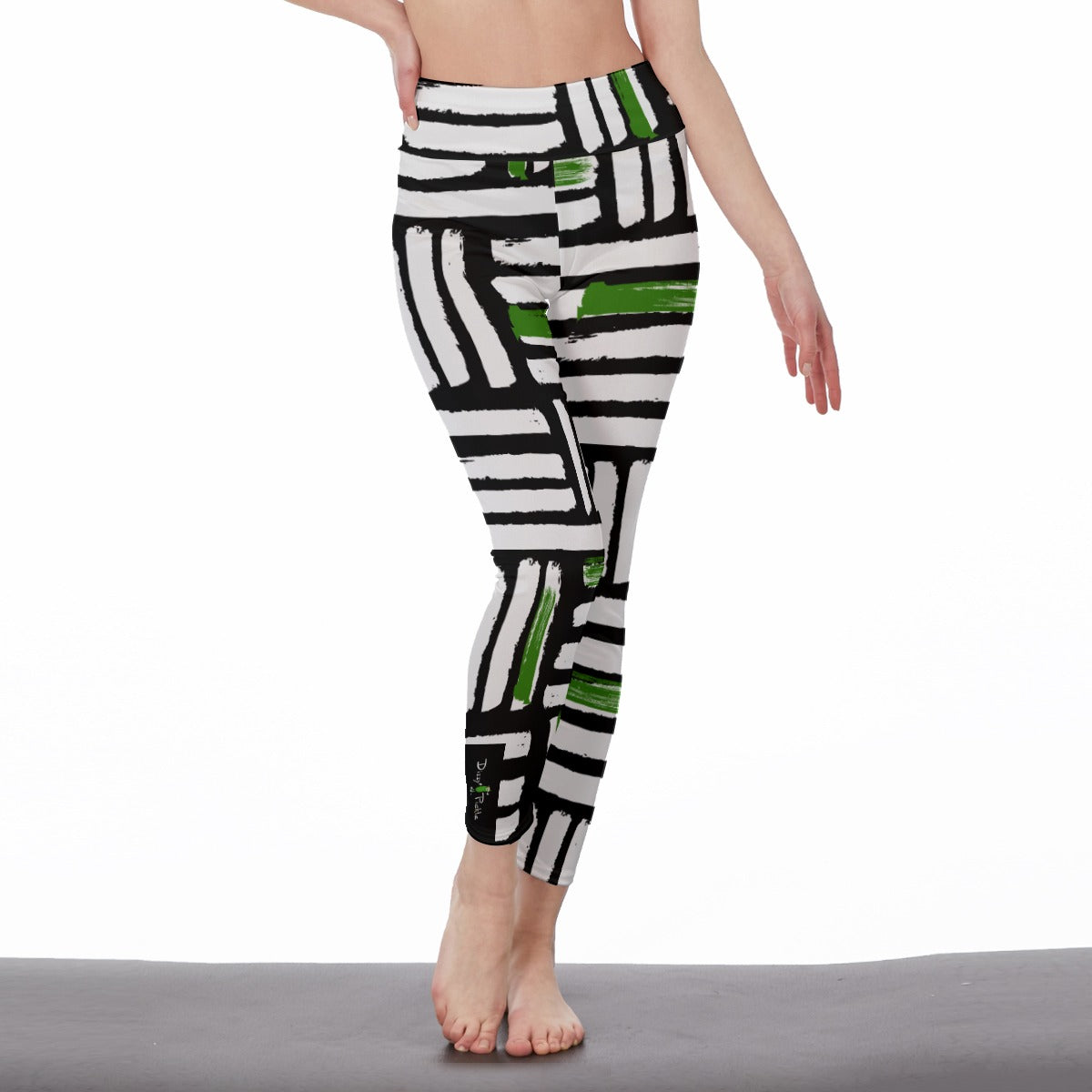 Kati - Weave - High-Waist Pickleball Leggings by Dizzy Pickle