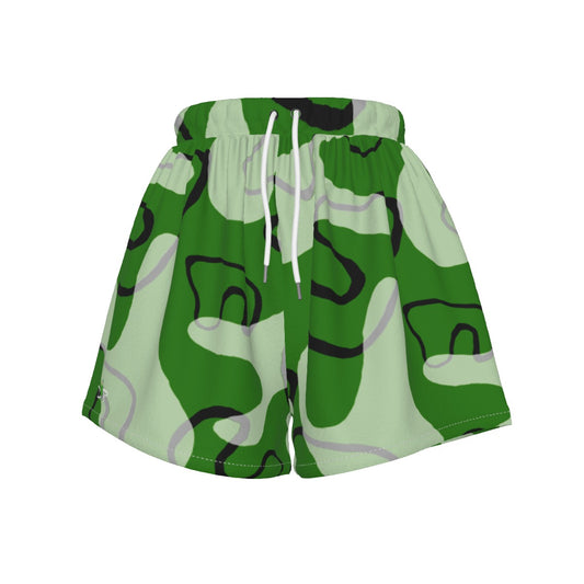 Kati - Doodle - Full-Leg Pickleball Shorts by Dizzy Pickle