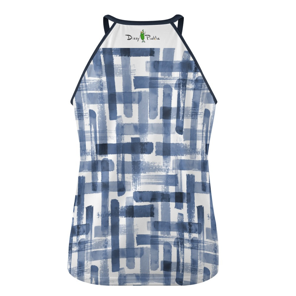 Dizzy Pickle Heidi BW Women's Pickleball Crew Neck Vest