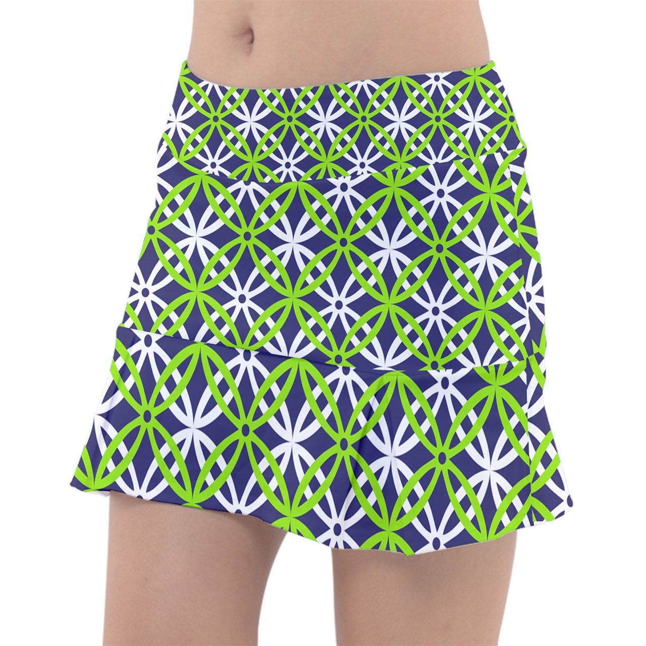 Dizzy Pickle Beautiful Classic Women's Pickleball Pleated Skorts with Inner Shorts & Pockets