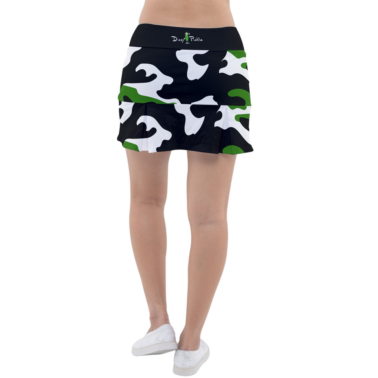 Dizzy Pickle Kati Main BKG Women's Classic Pickleball Skort with Undershorts and Pockets