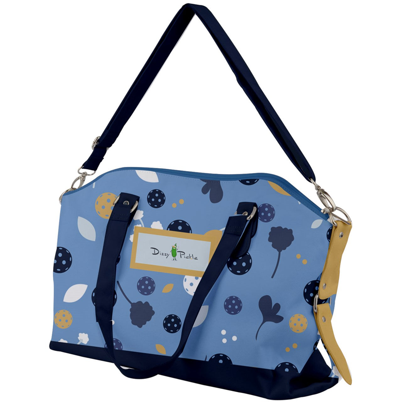 Lesley - Lt Blue - Canvas Crossbody Bag by Dizzy Pickle