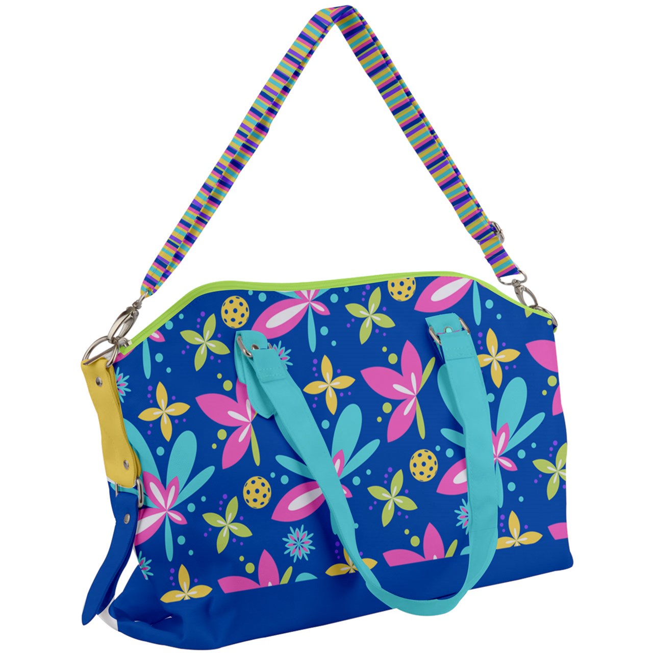 Dizzy Pickle Donna Blue Women's Pickleball Canvas Crossbody Bag