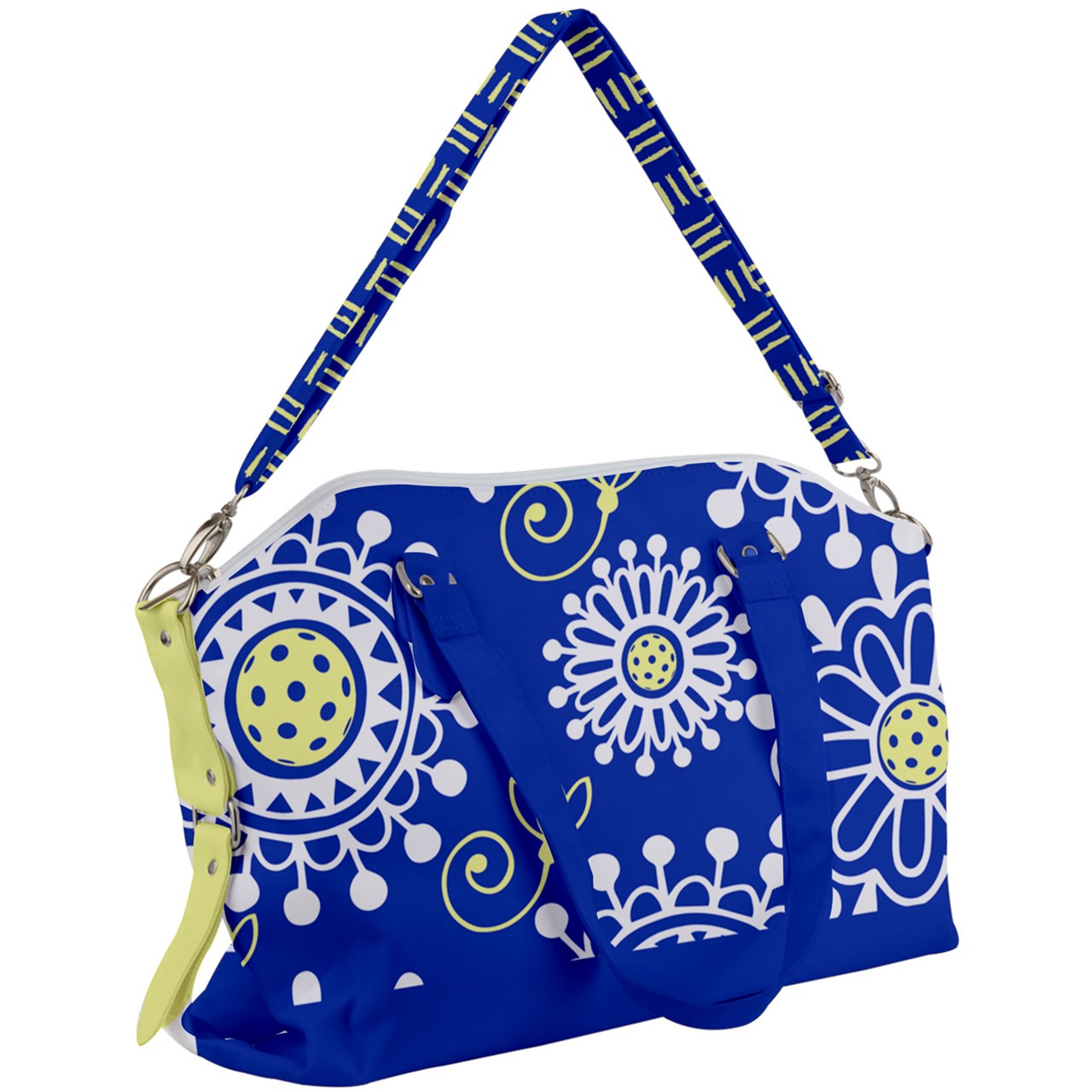 Dizzy Pickle Coming Up Daisies BY Women's Pickleball Canvas Crossbody Bag