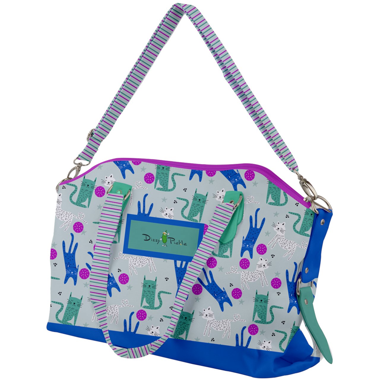 Dizzy Pickle GrayC Women's Pickleball Canvas Crossbody Bag