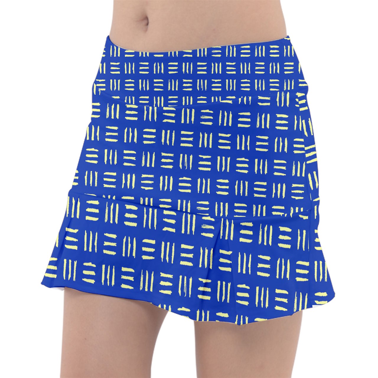 Dizzy Pickle Coming Up Daisies BY Weave Classic Women's Pickleball Pleated Skorts with Inner Shorts & Pockets