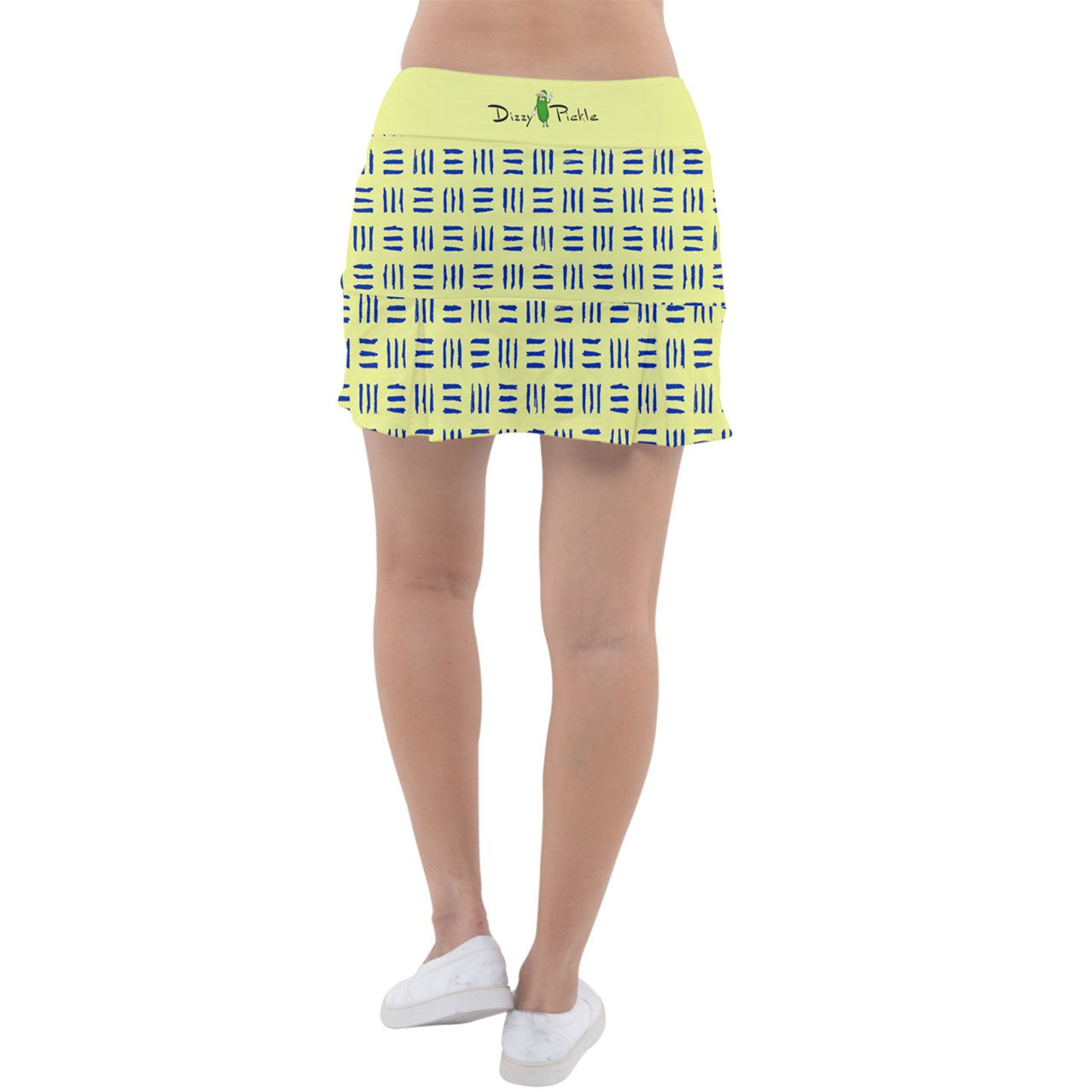 Dizzy Pickle Coming Up Daisies YB Weave Classic Women's Pickleball Pleated Skorts with Inner Shorts & Pockets