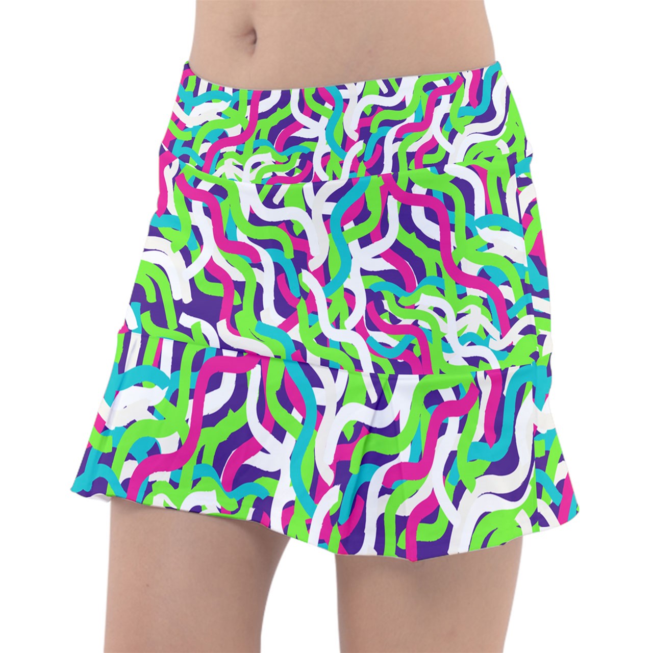 Dizzy Pickle Diana Strings Classic Women's Pickleball Pleated Skorts with Inner Shorts & Pockets