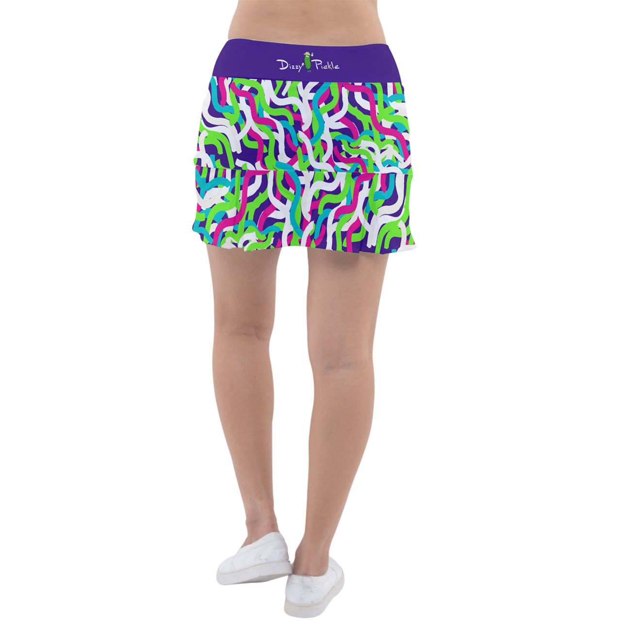 Dizzy Pickle Diana Strings Classic Women's Pickleball Pleated Skorts with Inner Shorts & Pockets