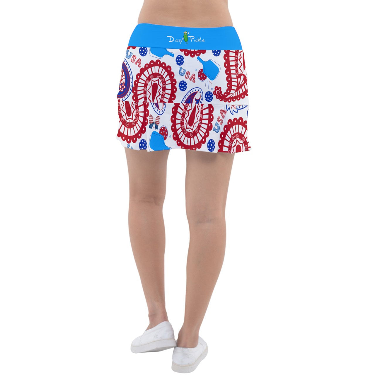 Dizzy Pickle Freedom Classic Women's Pickleball Pleated Skorts with Inner Shorts & Pockets