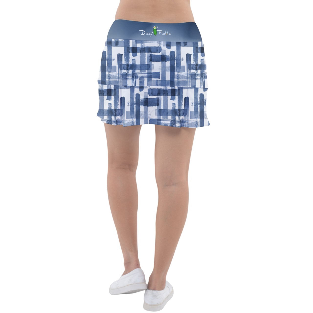 Dizzy Pickle Heidi BW Weave Classic Women's 15" Pickleball Drop-Pleat Skorts with Inner Shorts & Pockets