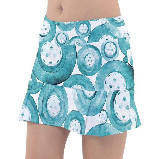 Dizzy Pickle Heidi TW Classic Women's 15" Pickleball Drop-Pleat Skorts with Inner Shorts & Pockets