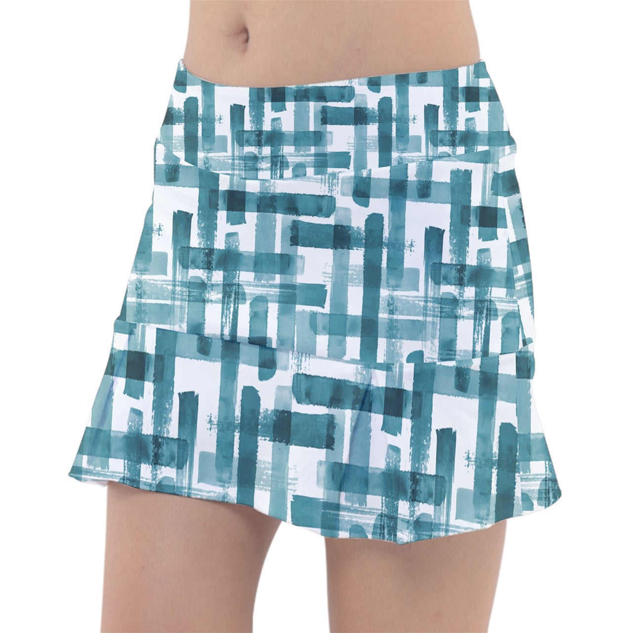 Dizzy Pickle Heidi TW Weave Classic Women's 15" Pickleball Drop-Pleat Skorts with Inner Shorts & Pockets