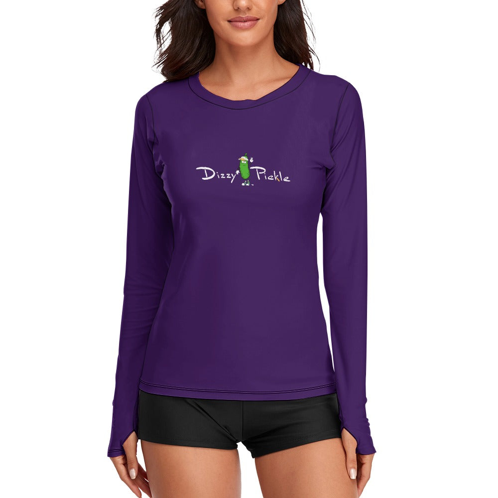 DZY P Classic - V2904 Women's Long Sleeve Pickleball Performance Shirt by Dizzy Pickle