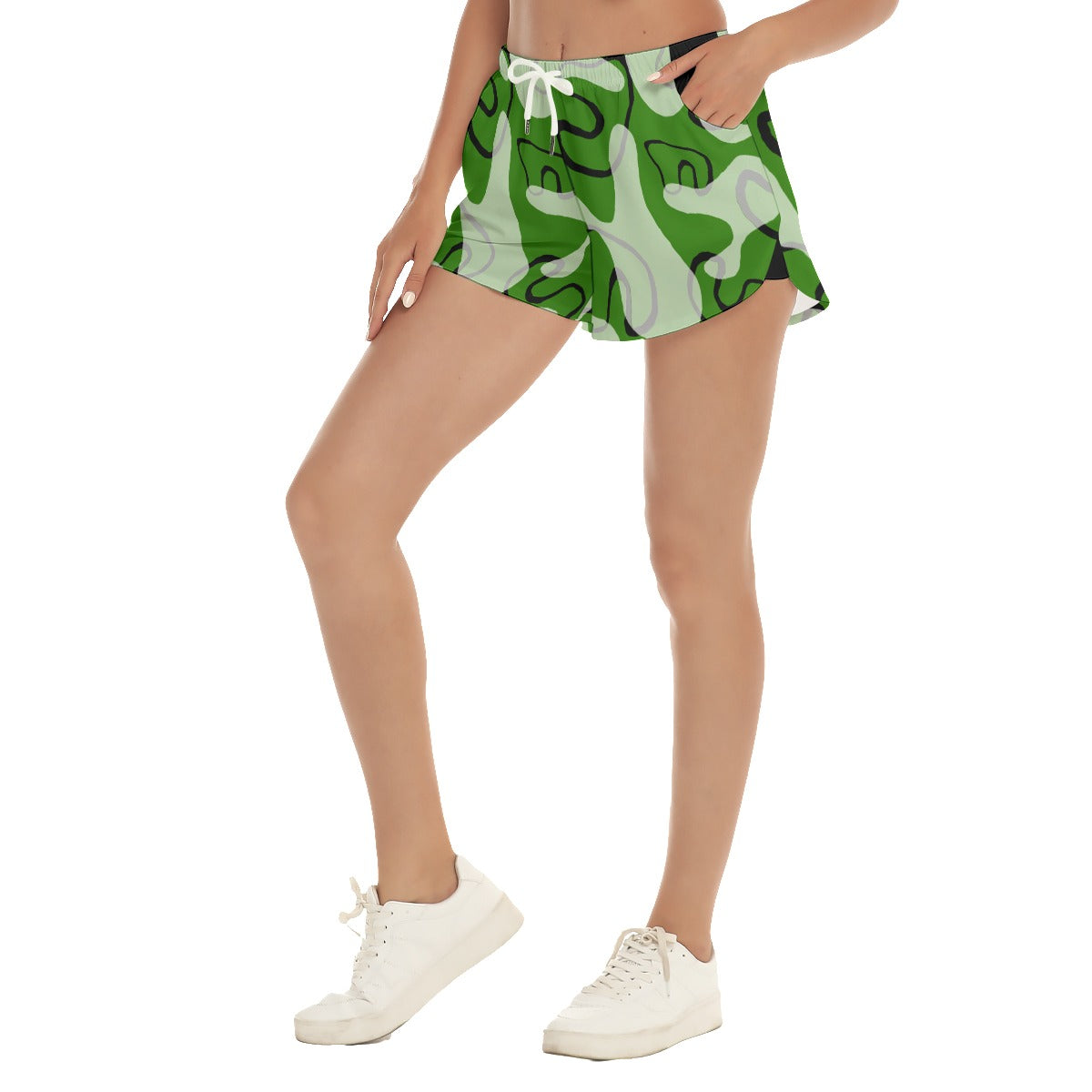 Kati - Doodle - Pickleball Shorts by Dizzy Pickle
