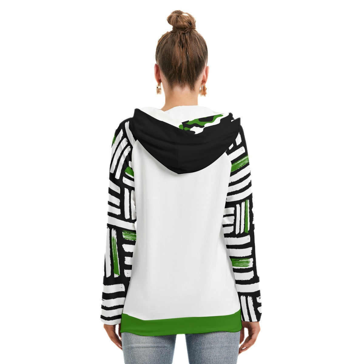 Kati - Weave - White - Double Hat Hoodie by Dizzy Pickle