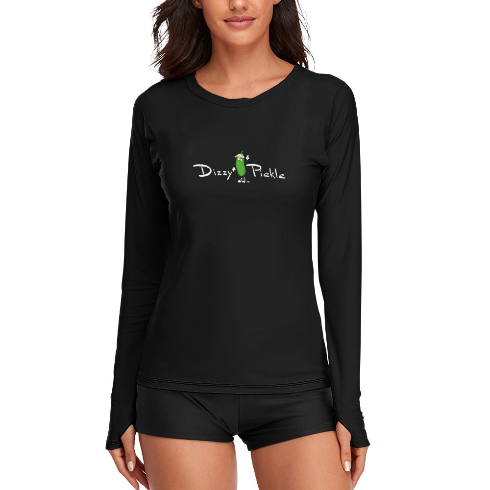 DZY P Classic - V2904 Women's Long Sleeve Pickleball Performance Shirt by Dizzy Pickle