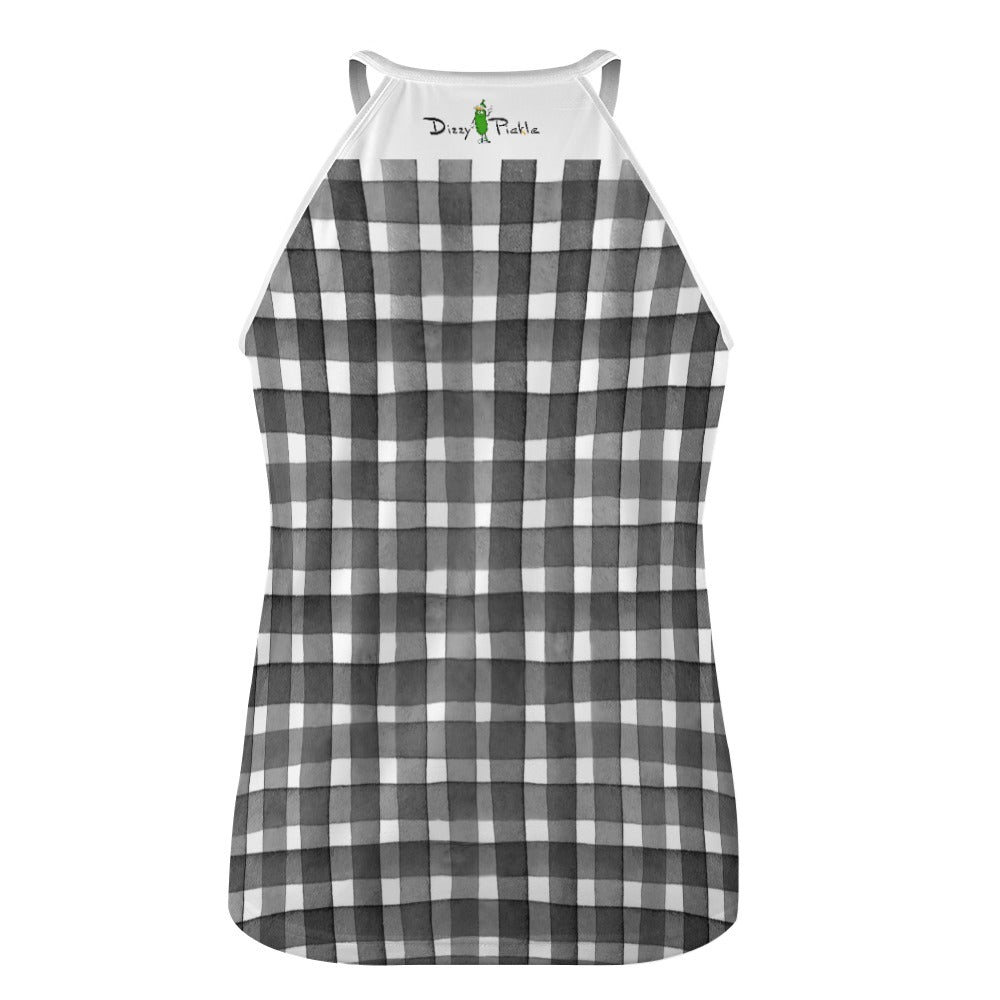 Dizzy Pickle Heidi BKW Pickleball Sleeveless Crew Neck Vest