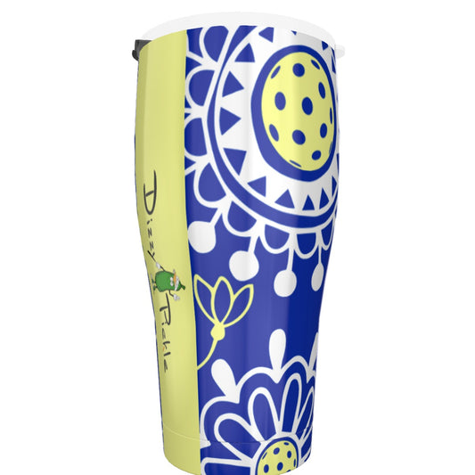 Dizzy Pickle Coming Up Daisies BY 30oz Cone Tumbler