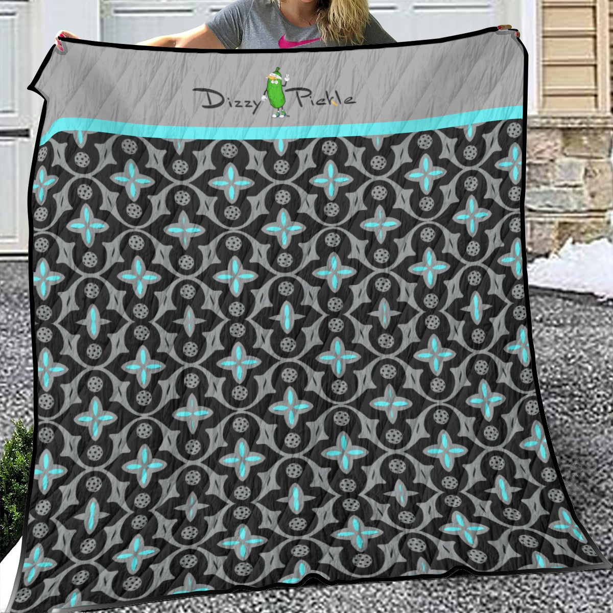 Shelby - Black - Lightweight Quilt by Dizzy Pickle