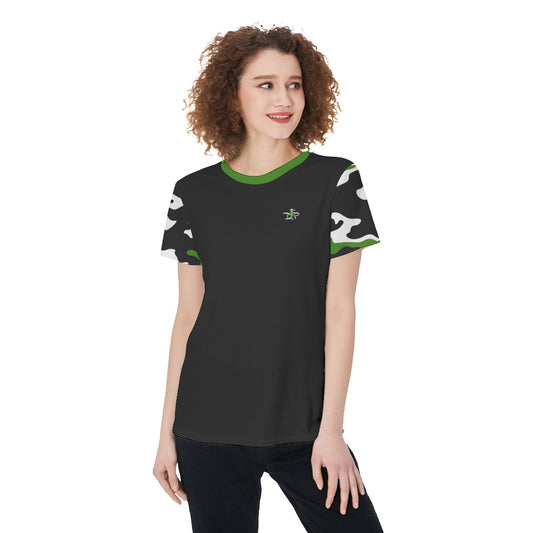 Kati - Women's Round Neck T-Shirt by Dizzy Pickle