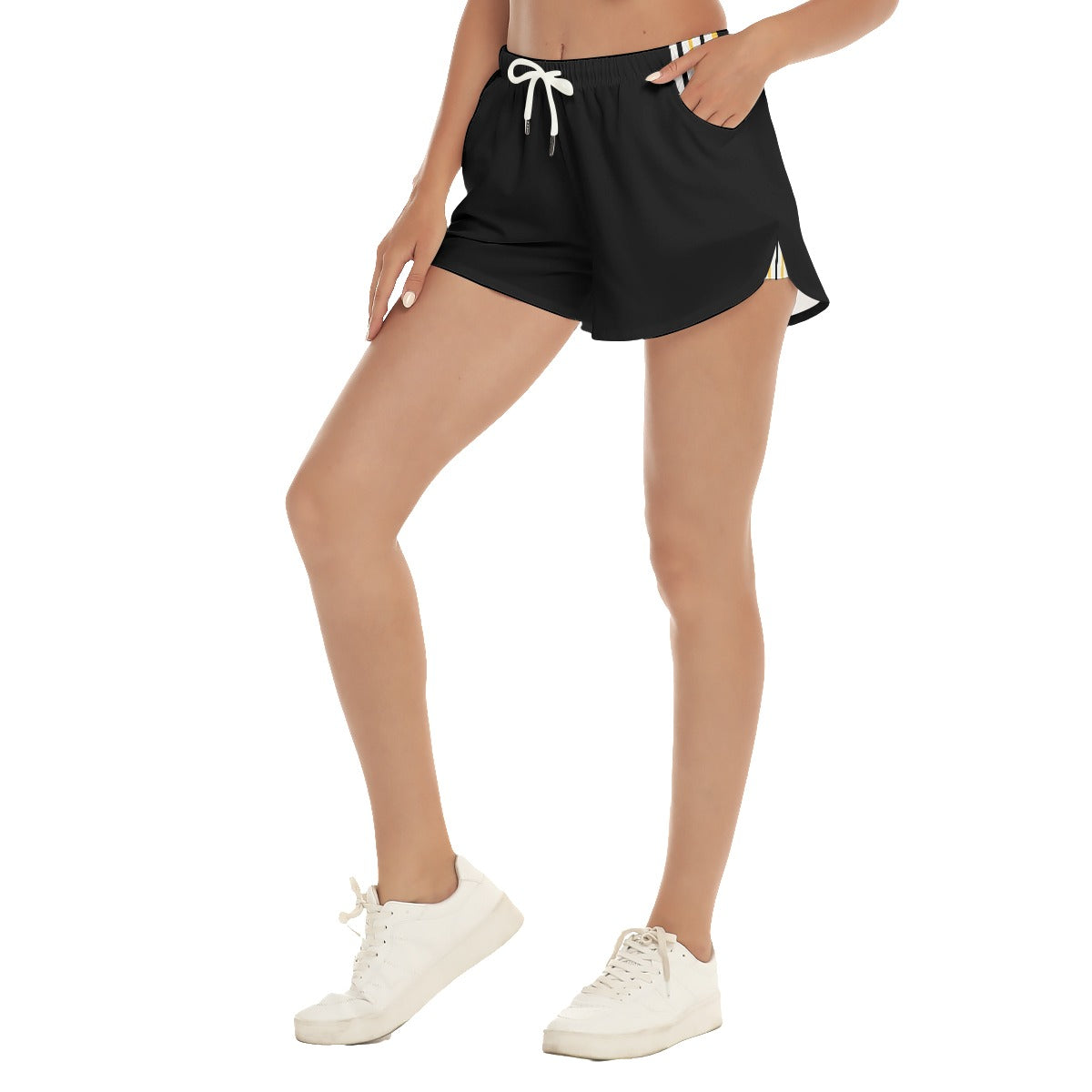 Sandy - Black - Pickleball Shorts by Dizzy Pickle